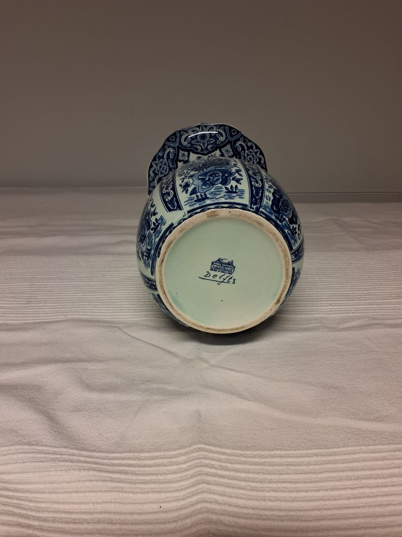 Smuk vase porcelæn/fajance Delfts